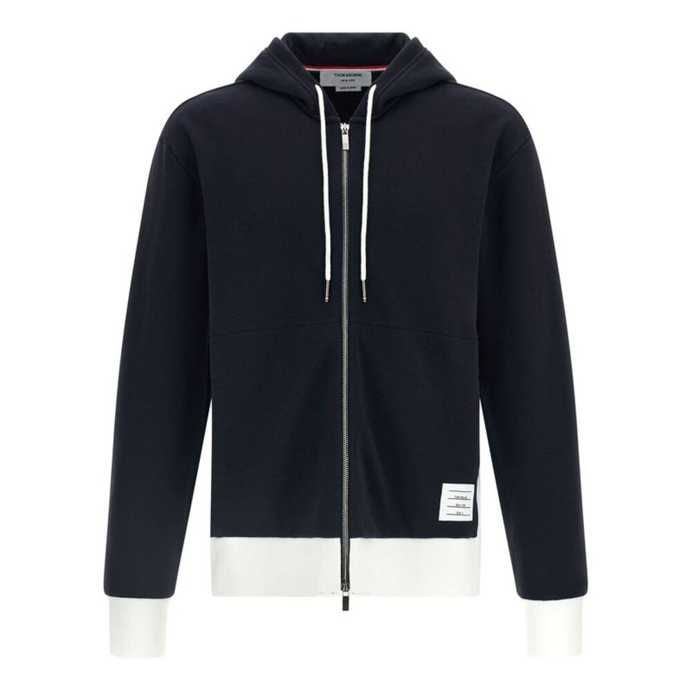 Thom Browne Blue Cotton Men's Sweatshirt